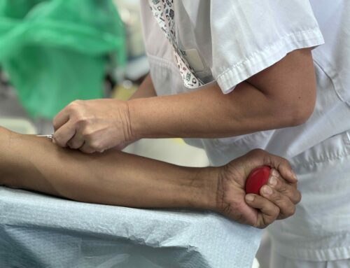 Matinée dédiée au don du sang à la SLN